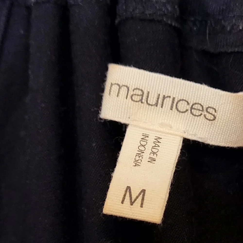 Maurices Knit Tank With Confetti Print Chiffon Front Ruffle - Picture 4 of 5